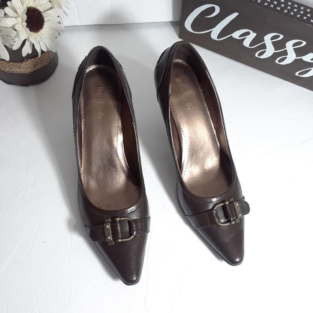 Brown  Maripe shoes Size 8